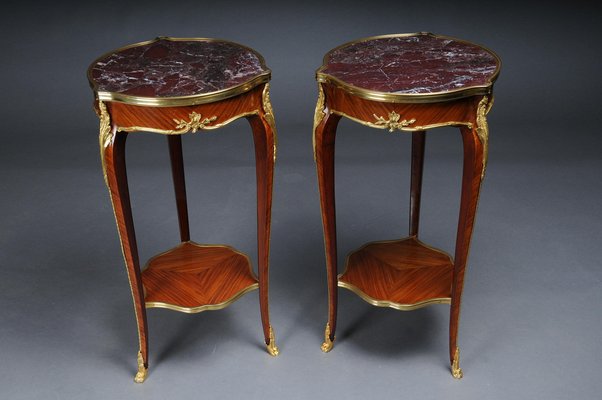 20th Century French Louis XV Style Salon Side Table in Style of F. Linke-FLW-1401725