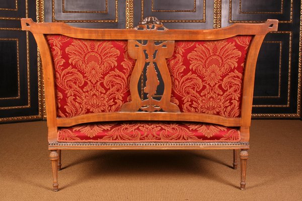 20th Century French Louis XVI Style Garniture Living Room Set, Set of 3-FLW-1401841