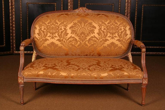 20th Century French Louis XVI Style Living Room Set, Set of 3