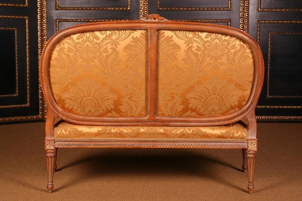 20th Century French Louis XVI Style Living Room Set, Set of 3-FLW-1402102