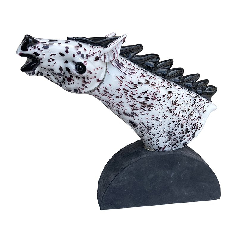 20th Century Horse Head attributed to the Master Alessandro Barbaro, Murano, 1980s