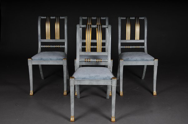 20th Century Italian Wood Chairs, Set of 4-FLW-1402207