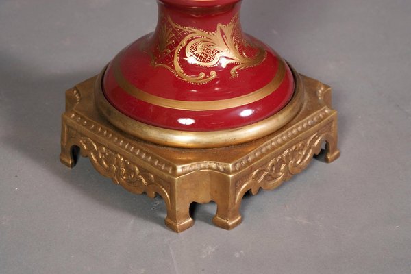 20th Century Louis XIV Sèvre Pump Lidded Vase-FLW-1401875