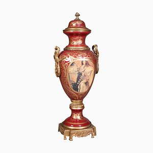 20th Century Louis XIV Sèvre Pump Lidded Vase-FLW-1401875