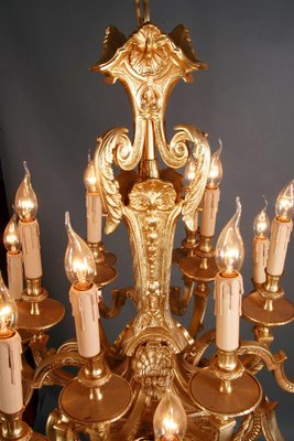 20th Century Louis XIV Style Candelabra Chandelier-FLW-1402183