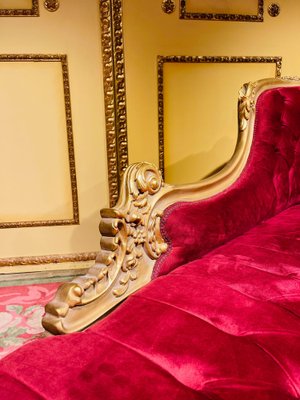 20th Century Louis XV Chaise Lounge in Beech-FLW-1402070