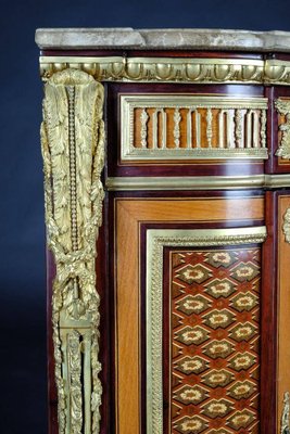 20th Century Louis XV Corner Commode attributed to Jean Henri Riesener-FLW-1402232