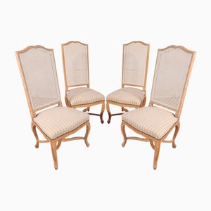 20th Century Louis XV Regency Style Beech Chairs, Set of 4-RVK-1424649