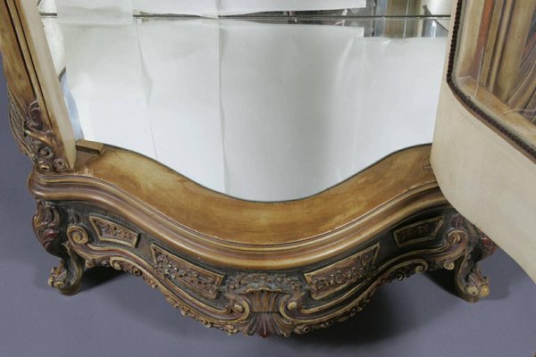 20th Century Louis XV Style Bowed Vitrine-FLW-1401811