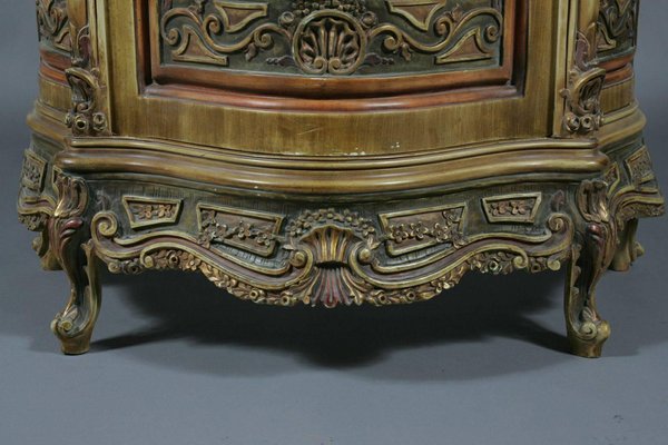 20th Century Louis XV Style Bowed Vitrine-FLW-1401811