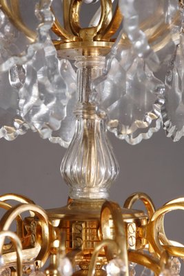 20th Century Louis XV Style Prism Chandelier-FLW-1401803