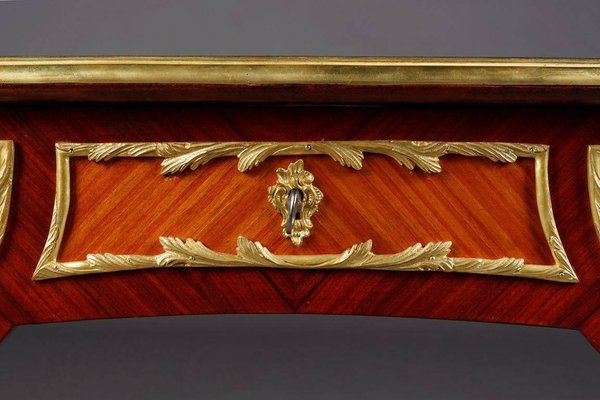 20th Century Louis XV Tulip Veneer Womens Desk-FLW-1404462