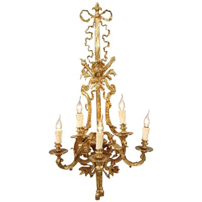 20th Century Louis XVI Five-Flamed-Light Applique-FLW-1402210