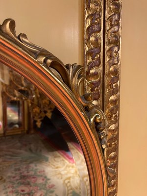 20th Century Louis XVI Medallion-Shaped Mirror-FLW-1402072