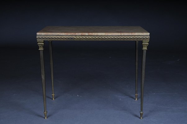 20th Century Louis XVI Side Table in Brass-FLW-1402094