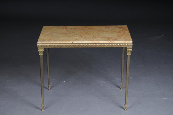 20th Century Louis XVI Side Table in Brass-FLW-1402094