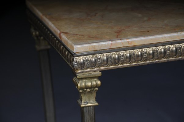 20th Century Louis XVI Side Table in Brass-FLW-1402094