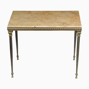 20th Century Louis XVI Side Table in Brass-FLW-1402094