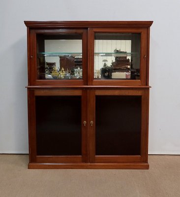 20th Century Mahogany Shopping Showcase-RVK-1195641