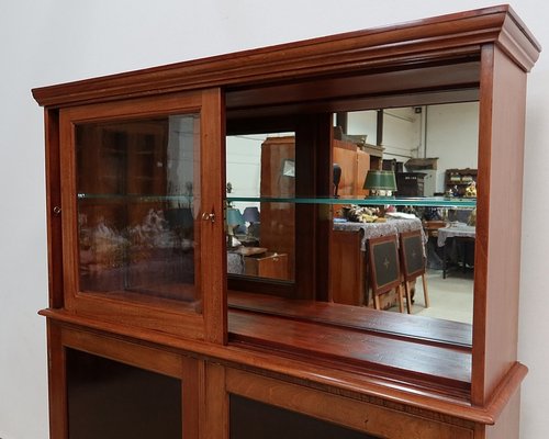 20th Century Mahogany Shopping Showcase-RVK-1195641