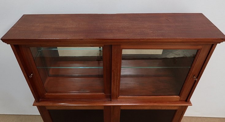 20th Century Mahogany Shopping Showcase-RVK-1195641