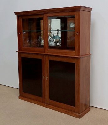 20th Century Mahogany Shopping Showcase-RVK-1195641