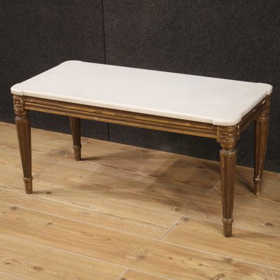 20th Century Marble Top Coffee Table, 1970s-RP-2028914