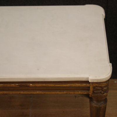 20th Century Marble Top Coffee Table, 1970s-RP-2028914