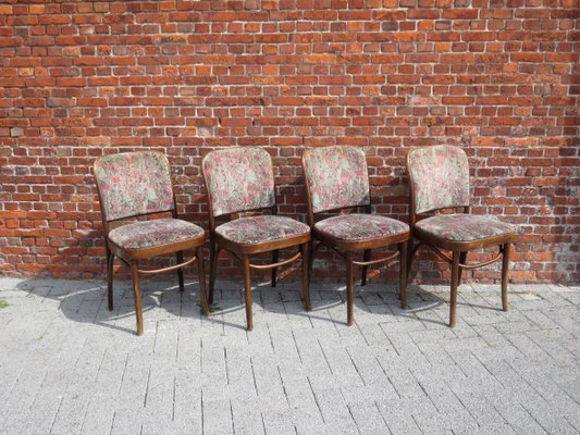 20th Century Model Prague No. 811 Chairs by Josef Hoffmann, Set of 4-UKG-1383352