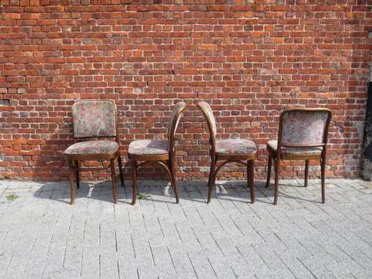 20th Century Model Prague No. 811 Chairs by Josef Hoffmann, Set of 4-UKG-1383352