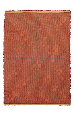 20th Century Modern Scandinavian Rya Rug attributed to Ab Wahlbecks, 1970s-LTQ-1382334