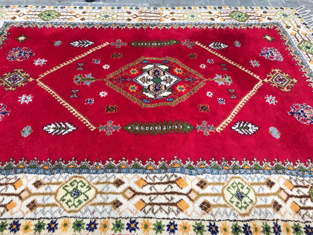 20th Century Moroccan Rabat Rug