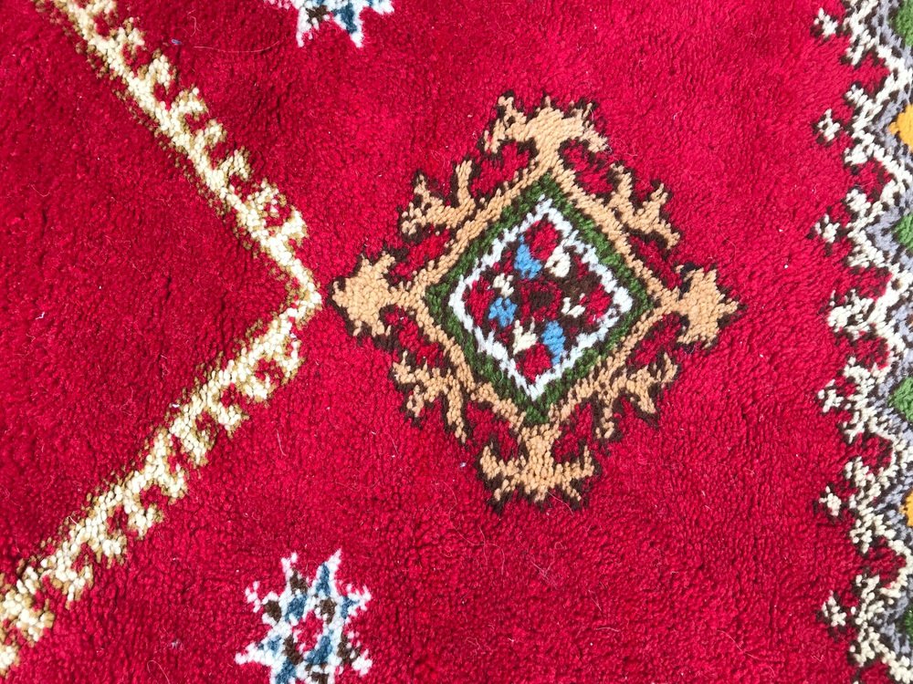 20th Century Moroccan Rabat Rug