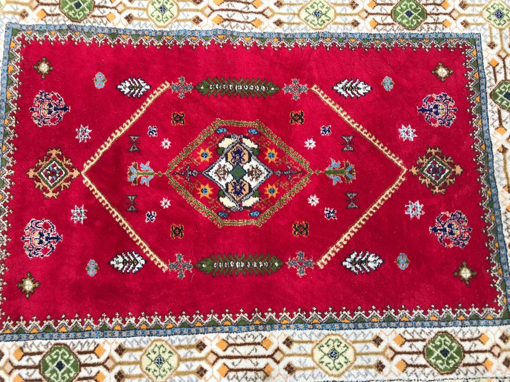 20th Century Moroccan Rabat Rug