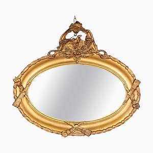 20th Century Oval Wall Mirror-FLW-1402031