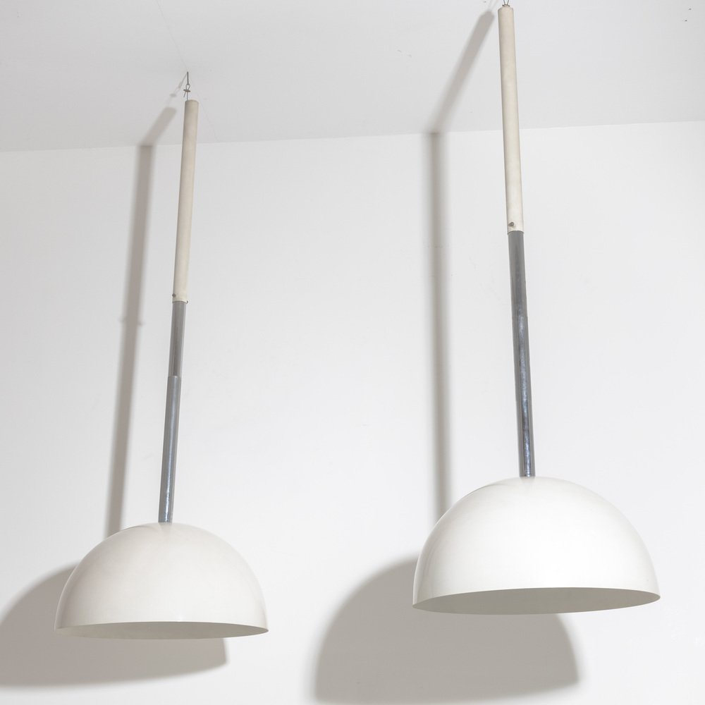 20th Century Pendant Lamps, Italy, Set of 2