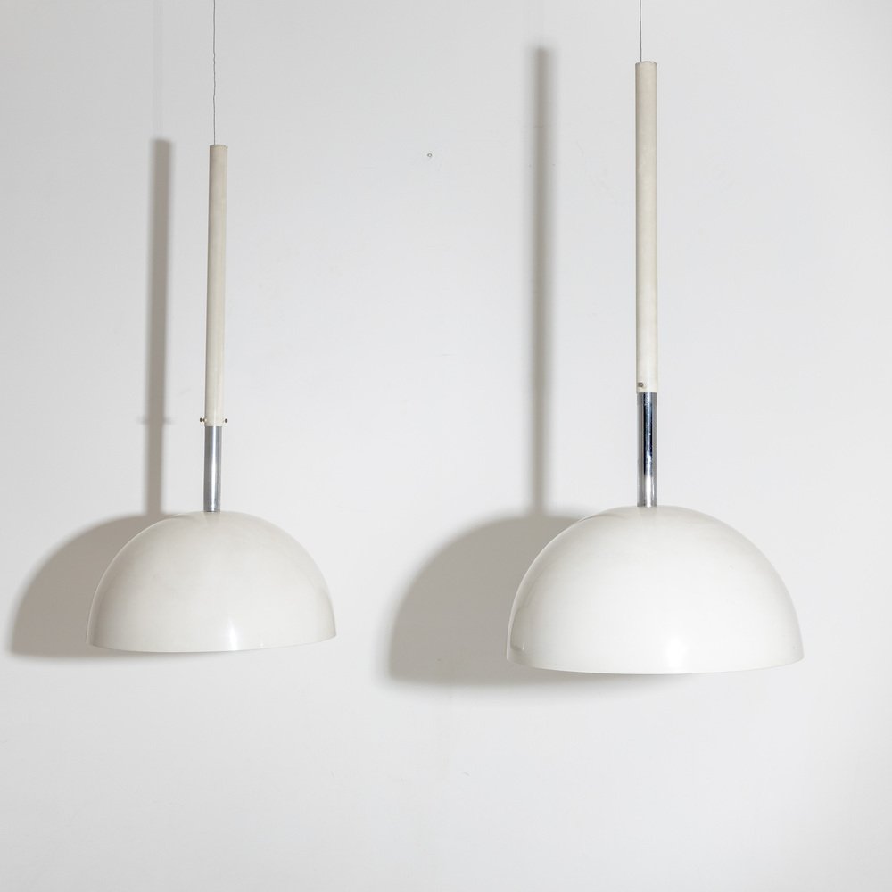 20th Century Pendant Lamps, Italy, Set of 2