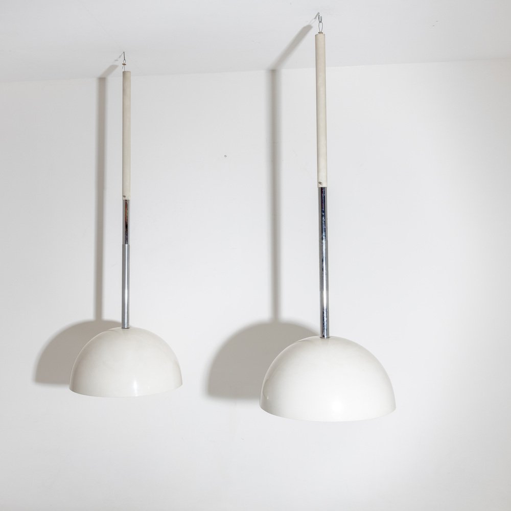 20th Century Pendant Lamps, Italy, Set of 2