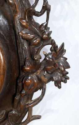 20th Century Renaissance Oak Clock, 1890s-RVK-1719998