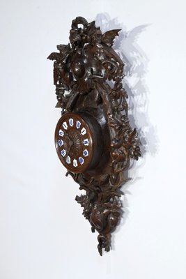 20th Century Renaissance Oak Clock, 1890s-RVK-1719998