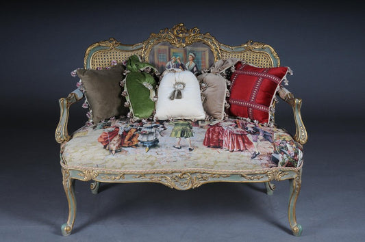 20th Century Rococo or Louis XV Style Canapé Sofa