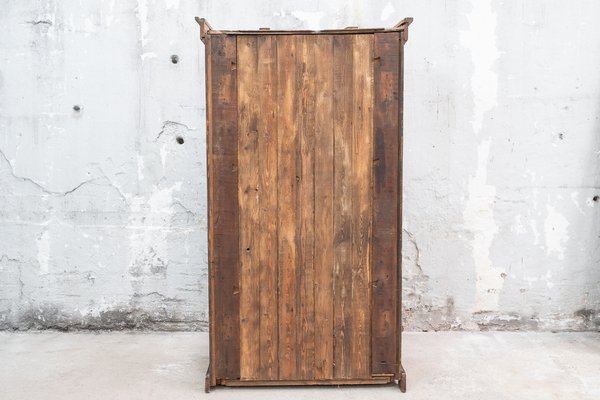 20th Century Rustic Armoire in Pine-UJE-1705690