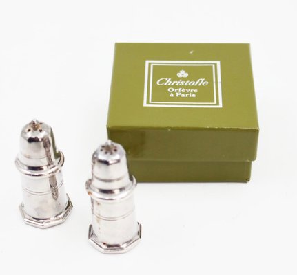 20th Century Salt Shaker and Pepper Shaker from Christofle House, Set of 2-WFS-1323540