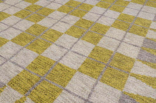 20th Century Scandinavian Modern Flat Weave Rug, 1960s