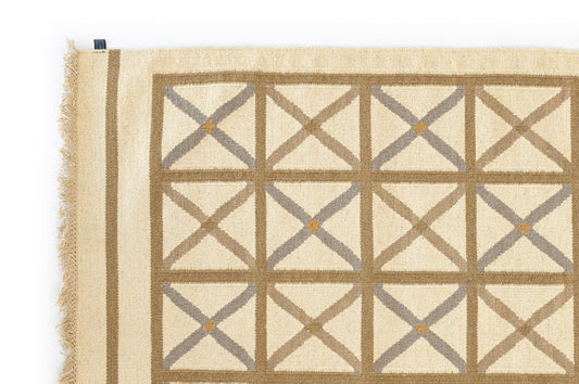 20th Century Scandinavian Modern Flat Weave Rug by Anna Johanna Ångström