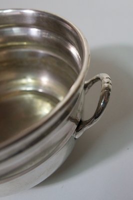 20th Century Silver Metal Cup with Sis Diamond Punch-DKT-2019687