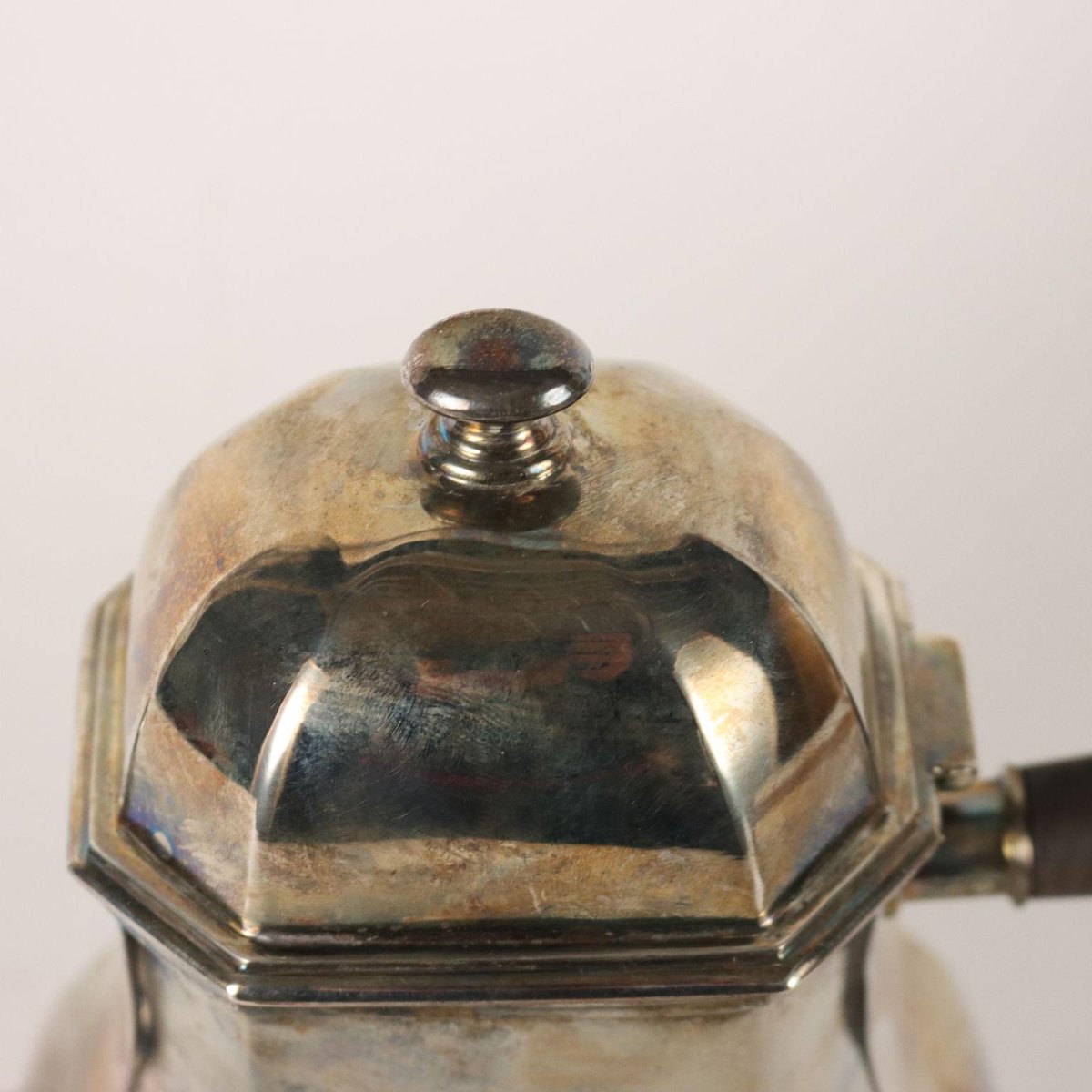 20th Century Silver Teapot, Italy