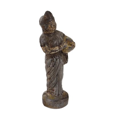 20th Century Statue Coloured Terracotta-VMM-2033279