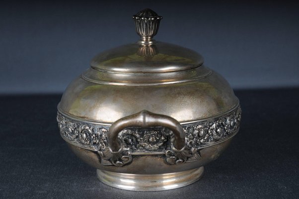 20th Century Sterling Silver Sugar Box from Tiffany & Co.-FLW-1402328