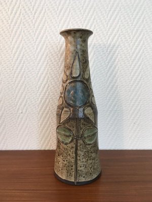 20th Century Sunflower Ceramic Vase from Hannie Mein-LL-1399297